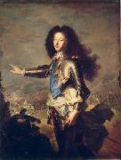 Hyacinthe Rigaud Portrait de Louis de France, duc de Bourgogne painting